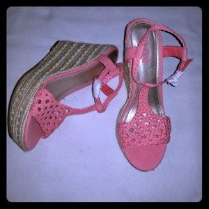 Brash Size 8.5 Sexy 4" Peach Espadrilles